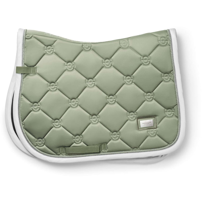Equestrian Stockholm Zadeldekje Springen Pistachio White Equestrian Stockholm Zadeldekje Springen Pistachio White