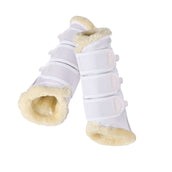 Eskadron Dressage Boots Soft Nep Bont Wit Eskadron Dressage Boots Soft Nep Bont Wit