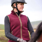 Aubrion by Shires Bodywarmer Original Fleece Maroon Aubrion by Shires Bodywarmer Original Fleece Maroon