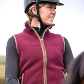 Aubrion by Shires Bodywarmer Original Fleece Maroon Aubrion by Shires Bodywarmer Original Fleece Maroon