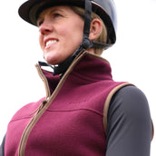 Aubrion by Shires Bodywarmer Original Fleece Maroon Aubrion by Shires Bodywarmer Original Fleece Maroon