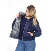 Harcour Jas Janari Dames Navy/Zilver Harcour Jas Janari Dames Navy/Zilver
