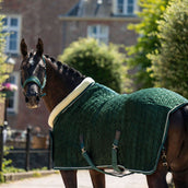 HB Ruitersport Showdeken Special Peach Forest Green HB Ruitersport Showdeken Special Peach Forest Green