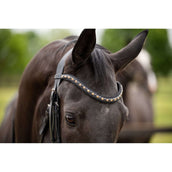 HB Showtime Hoofdstel Las Vegas Zwart/Zwart Glitter HB Showtime Hoofdstel Las Vegas Zwart/Zwart Glitter