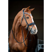 HB Showtime Hoofdstel Snowflake Zwart HB Showtime Hoofdstel Snowflake Zwart