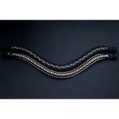 HB Frontriem Showtime True Love Zwart/Goud HB Frontriem Showtime True Love Zwart/Goud