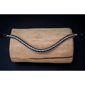 HB Frontriem Showtime True Love Zwart/Goud HB Frontriem Showtime True Love Zwart/Goud