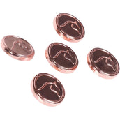 Harry's Horse Knopen Metallic Horse Rosegold Harry's Horse Knopen Metallic Horse Rosegold