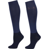 Harry's Horse Rijsokken Bit Navy Harry's Horse Rijsokken Bit Navy