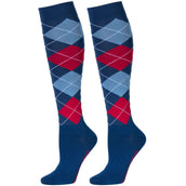 Harry's Horse Sokken Check Moonlit Ocean Harry's Horse Sokken Check Moonlit Ocean