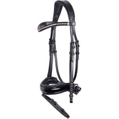Harry's Horse Hoofdstel Diamond Lacque Zwart Harry's Horse Hoofdstel Diamond Lacque Zwart