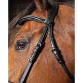 Harry's Horse Hoofdstel Soft Carbon Black Edition Zwart Harry's Horse Hoofdstel Soft Carbon Black Edition Zwart