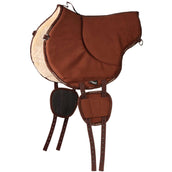 Harry's Horse Bareback Pad Faux Fur Bruin Harry's Horse Bareback Pad Faux Fur Bruin