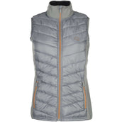 HKM Bodywarmer Basel Grijs/Rosegoud HKM Bodywarmer Basel Grijs/Rosegoud