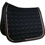 HKM Zadeldekje Rosegold Glamour Veelzijdigheid Zwart/Rosegoud HKM Zadeldekje Rosegold Glamour Veelzijdigheid Zwart/Rosegoud
