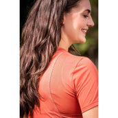 HKM T-Shirt Edinburgh Mesh Brandy HKM T-Shirt Edinburgh Mesh Brandy