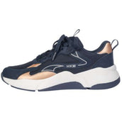 HKM Schoenen Rosegold Glamour Donkerblauw HKM Schoenen Rosegold Glamour Donkerblauw