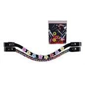 HKM Frontriem Hobby Horsing Set van 3 Flower HKM Frontriem Hobby Horsing Set van 3 Flower