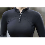 HKM Shirt Port Royal Lange Mouwen Zwart HKM Shirt Port Royal Lange Mouwen Zwart