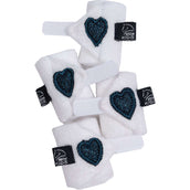 HKM Knuffel Pony Wedstrijdset Wit/Donkerblauw HKM Knuffel Pony Wedstrijdset Wit/Donkerblauw