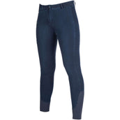 HKM Rijbroek Aruba Denim Full Grip Donkerblauw HKM Rijbroek Aruba Denim Full Grip Donkerblauw