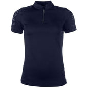 HKM Functioneel Shirt Nelly Korte Mouwen Donkerblauw HKM Functioneel Shirt Nelly Korte Mouwen Donkerblauw