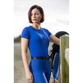 HKM T-Shirt Livigno Blauw HKM T-Shirt Livigno Blauw