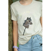 HKM T-Shirt Hobby Horsing Rainbow Beige HKM T-Shirt Hobby Horsing Rainbow Beige