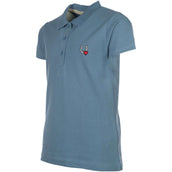 HKM Poloshirt Claire Rook Blauw HKM Poloshirt Claire Rook Blauw