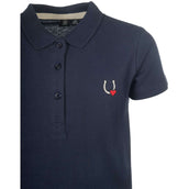 HKM Poloshirt Claire Donker Blauw HKM Poloshirt Claire Donker Blauw