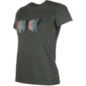 HKM T-Shirt Mirror Grijsgroen HKM T-Shirt Mirror Grijsgroen