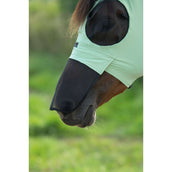 HKM Vliegenmasker Elastic Met Neusnetje Jade HKM Vliegenmasker Elastic Met Neusnetje Jade