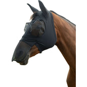 HKM Vliegenmasker Elastic Met Neusnetje Zwart HKM Vliegenmasker Elastic Met Neusnetje Zwart