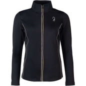 Lauria Garrelli Fleecevest Limone Zwart Lauria Garrelli Fleecevest Limone Zwart