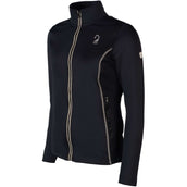 Lauria Garrelli Fleecevest Limone Zwart Lauria Garrelli Fleecevest Limone Zwart