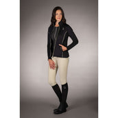 Lauria Garrelli Fleecevest Limone Zwart Lauria Garrelli Fleecevest Limone Zwart