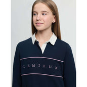 LeMieux Rugbyshirt Young Rider Riley Navy LeMieux Rugbyshirt Young Rider Riley Navy