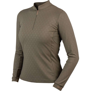 HORKA Shirt Emily Lange Mouwen Espresso HORKA Shirt Emily Lange Mouwen Espresso