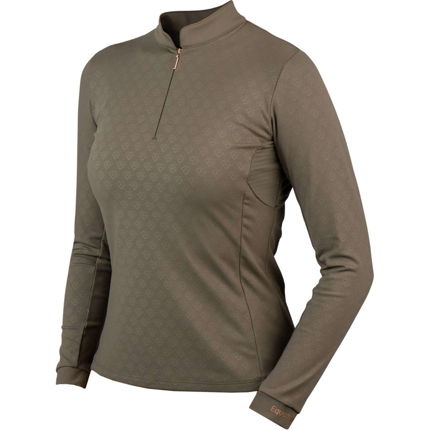 HORKA Shirt Emily Lange Mouwen Espresso HORKA Shirt Emily Lange Mouwen Espresso