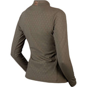 HORKA Shirt Emily Lange Mouwen Espresso HORKA Shirt Emily Lange Mouwen Espresso