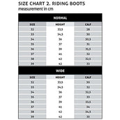 HORKA Rijlaarzen Anna Leder Junior Zwart HORKA Rijlaarzen Anna Leder Junior Zwart