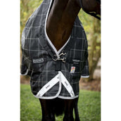 Rhino Wug Turnout Medium Varilayer 250g Black/Grey/White Check/Gray Rhino Wug Turnout Medium Varilayer 250g Black/Grey/White Check/Gray