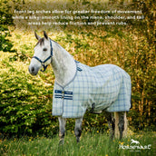 Horseware Vliegendeken Newmarket Witney Navy Horseware Vliegendeken Newmarket Witney Navy