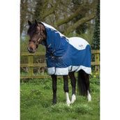 Rambo Summer Series Turnout V-front Navy/Grijs Rambo Summer Series Turnout V-front Navy/Grijs