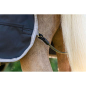 Amigo Turnout 1200D Pony 50g Black/Titanium Grey/Silver Amigo Turnout 1200D Pony 50g Black/Titanium Grey/Silver