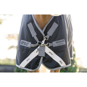 Amigo Turnout 1200D Pony 50g Black/Titanium Grey/Silver Amigo Turnout 1200D Pony 50g Black/Titanium Grey/Silver