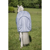 Amigo Bug Rug Plus Pony Heather Blue/Blue/Silver Amigo Bug Rug Plus Pony Heather Blue/Blue/Silver