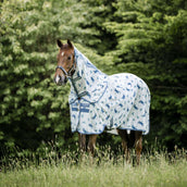 Amigo Halsstuk Bug Rug Dragonfly Print/Silver/Blue/Sage Amigo Halsstuk Bug Rug Dragonfly Print/Silver/Blue/Sage