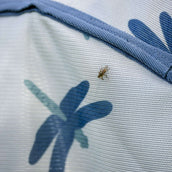 Amigo Bug Rug Dragonfly Print/Silver/Blue/Sage Amigo Bug Rug Dragonfly Print/Silver/Blue/Sage