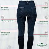 Horseware Rijbroek Newmarket High Rise Full Seat Navy Horseware Rijbroek Newmarket High Rise Full Seat Navy